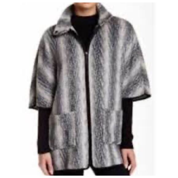 Ro + De size XS wool blend poncho jacket - Picture 1 of 5